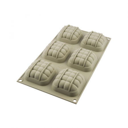 Forma Silicon Mini Eleganza 7 x 7 x H 3 cm, 6 cavitati, 100 ml [3]