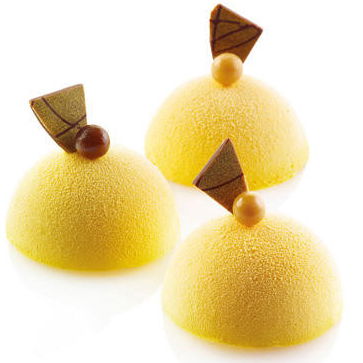 Forme 60x40cm Monoportii, Mignon - Forma Silicon Mini Semisfere Monoportii Ø 3.5 x h 1.75 cm, 96 cavitati, 11 ml (SQ015)