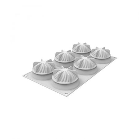 Forma Silicon Mini Wave Ø 7.3 x H 4 cm, 6 cavitati, 105 ml [2]