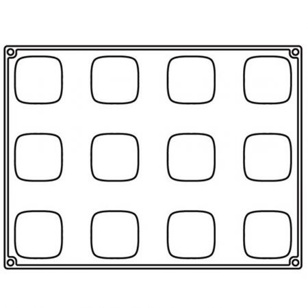 Forme 30x40cm Monoportii, Mignon - Forma Silicon Mister, Monoportii 5.8 x 5.8 x h 3.3 cm, 90 ml 12 cavitati