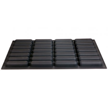 Forme 60x40cm Monoportii, Mignon - Forma Silicon Monoportii Ecler 13 x 3 x H 2.8 cm, 28 cavitati, 85 ml