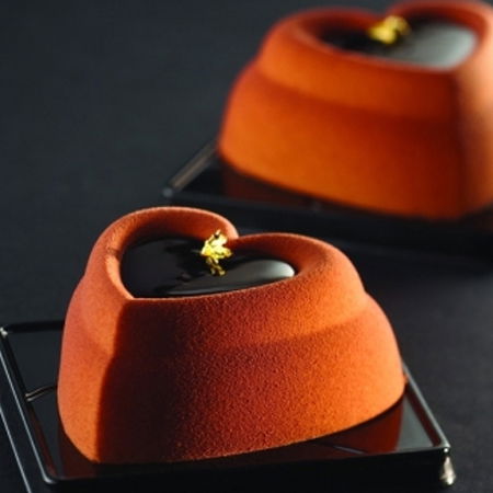 Forme 60x40cm Monoportii, Mignon - Forma Pavoflex 60x40 cm Inima Mini 7.8x7.7xh3.4 cm, 24 cavitati, 110 ml