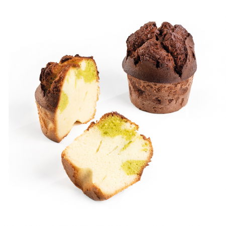 Forme 60x40cm Monoportii, Mignon - Forma Silicon Monoportii Muffin  Ø7 x H 4 cm, 22 cavitati, 120 ml