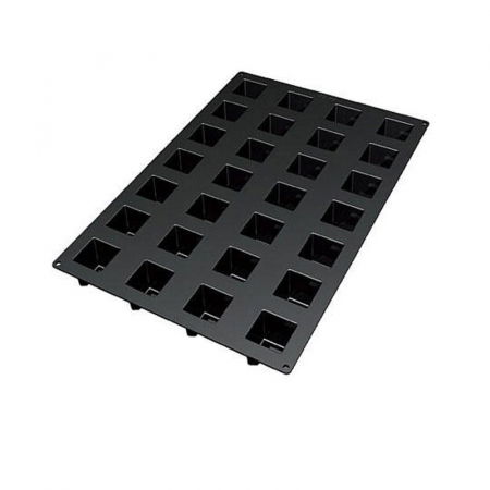 Forme 60x40cm Monoportii, Mignon - Forma Silicon Monoportii Sweet Corner 5.2 x 5.2 x H 5.07 cm, 28 cavitati, 102 ml, (SQ021)