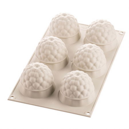 Forme de Silicon Cofetarie - Forma Silicon Mure Ø 6.5 x H 5.5 cm, 6 cavitati x 115 ml