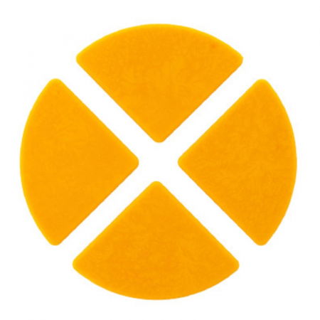 Forme de Silicon Cofetarie - Forma Silicon NaturaE Cerc 4.0 Ø 10 x H 0.5 cm, 9 cavitati