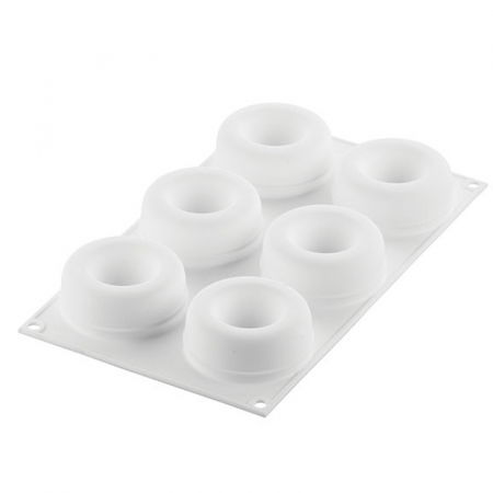 Forme Silicon Monoportii, Mignon - Forma Silicon Oblio Ø 7.5 x H 3 cm, 6 cavitati, 95 ml