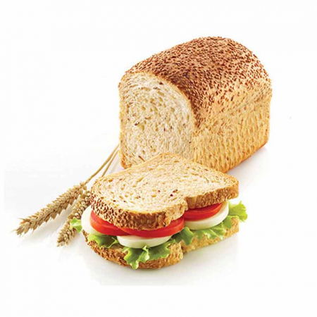 Forme Silicon Microforate - Forma Silicon Paine Toast 15 x 10 x H 7.5 cm, 1 cavitate