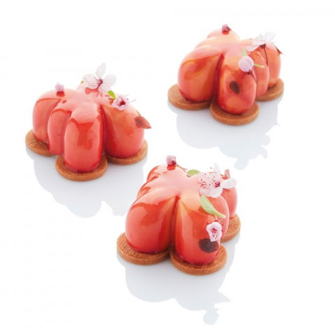 Forme Silicon Monoportii, Mignon - Forma Silicon Papillon 5.9 x 6.5 x H 4 cm, 6 cavitati, 110 ml