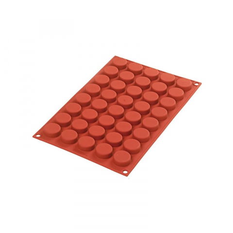 Oferta Cantitate - Forma Silicon Pastille Ø 2.7 x H 1.1 cm, 40 cavitati x 40 ml (SF180)