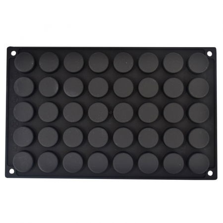 Forme Silicon Monoportii, Mignon - Forma Silicon Pastille Ø2.7xh1.1cm, 40 cavitati