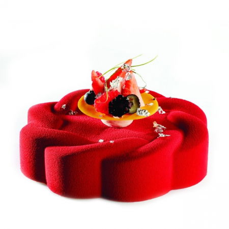 Forme Silicon pentru Torturi si Prajituri - Forma Silicon Pavocake Tort Ø18xH4.5 cm