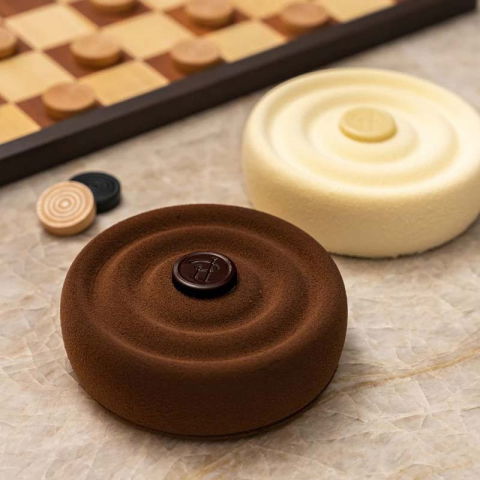 Forme de Silicon Cofetarie - Forma Silicon Pavocake Tort 3D Aura Pierre Herme Ø 20 x H 4 cm, 1220 ml