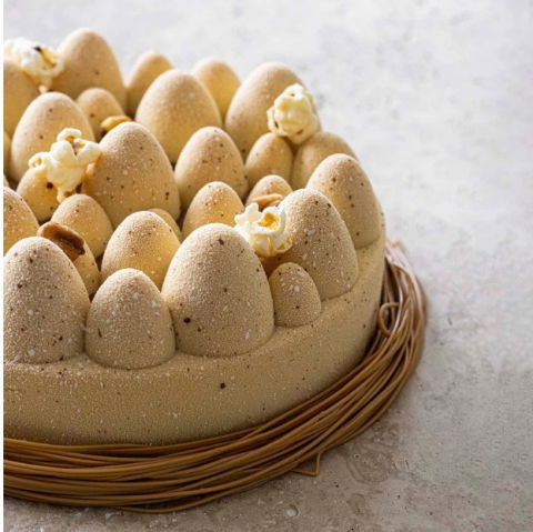 Forme de Silicon Cofetarie - Forma Silicon Pavocake Tort 3D Easter Ø 16 x H 6.5 cm, 940 ml