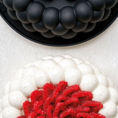 Forme de Silicon Cofetarie - Forma Silicon Pavocake Tort 3D Nuage Ø 18 x H 6.5 cm, 1200 ml