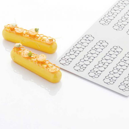 Forma Silicon PavoDecor Cercuri, 10 cavitati 12 x 2.5 x H 0.2 cm, 2.2 ml [2]