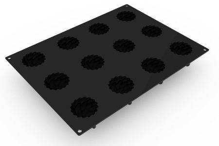 Forma Silicon Pavolex, Saint Honore, Monoportii Ø 7.2 x H 4 cm, 100 ml, 12 cavitati [2]