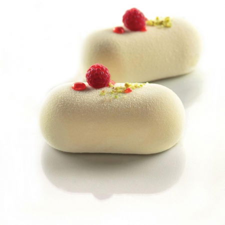 Forme de Silicon Cofetarie - Forma Silicon Perna (Pillow) 8.2 x 4.3 x H 3.2 cm, 8 cavitati, 80 ml