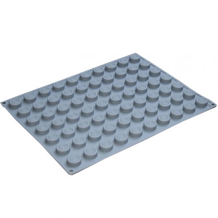 Forme 30x40cm Monoportii, Mignon - Forma Silicon Piese Table, Mignon Ø 2.5 cm x h 1 cm, 5.5 ml, 70 cavitati