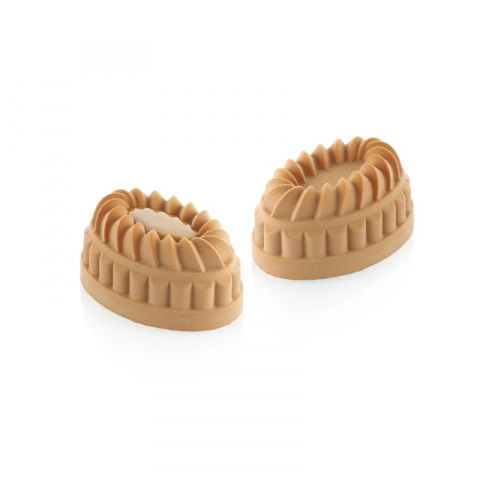 Forme Silicon Monoportii, Mignon - Forma Silicon Pleincoeur Oval 12.4 x 8.4 x H 4.3 cm, 6 cavitati x 145 ml