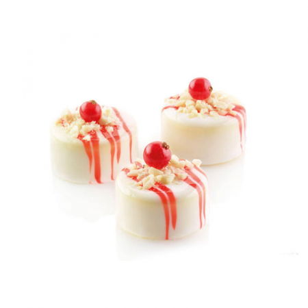 Forme 60x40cm Monoportii, Mignon - Forma Silicon Pomponnetes SQ061 Ø3.6xh1.7cm, 96 cavitati