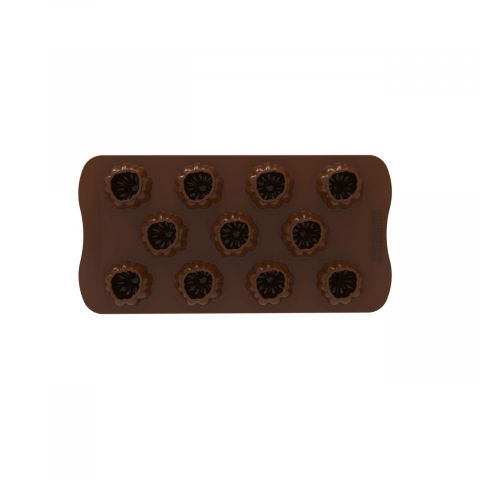 Forma Silicon Praline 3D Dovleac Ø 3.2 x H 2.5 cm, 11.5 ml, 11 cavitati (SCG061) [2]