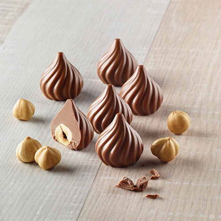 Forma Silicon Praline Silikomart 3D Flame Ø 2.7 x H 2.8 cm, 8 ml, 15 cavitati (SCG47) [2]