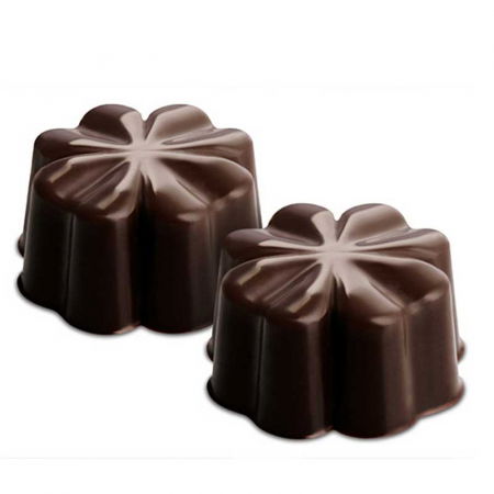 Forme de Silicon Cofetarie - Forma Silicon Praline Silikomart Fleury 3 x 3 x H 1.55 cm, 9 ml, 15 cavitati (SCG08)