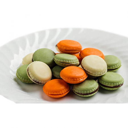 Forme Multicavitati Mici - Forma Silicon Praline Silikomart Macaron Ø 2.6 x H 2.8 cm, 7.5 ml, 15 cavitati (SCG21)