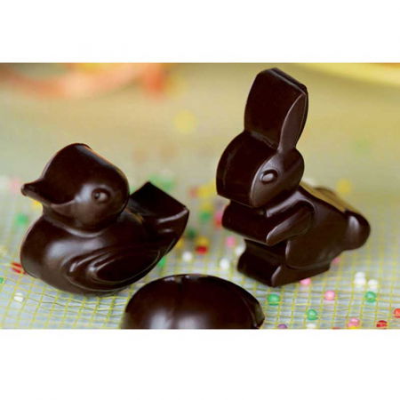 Forma Silicon Praline Silikomart Paste 3 x 4.3 x H 1.6 cm, 6 ml, 14 cavitati (SCG05) [2]