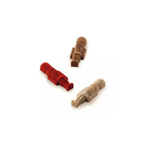 Formă Silicon pentru Praline și Ciocolată Spargatorul de Nuci 2.6 x 8.4 x H 1.4 cm, 13.5 ml, 6 cavități (SCG065) [3]