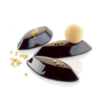 Forme 60x40cm Monoportii, Mignon - Forma Silicon Profesionala Barcute 10.5 x 4.5 x H 1.5 cm, 30 cavitati (SQ054)