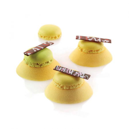 Forme 60x40cm Monoportii, Mignon - Forma Silicon Profesionala Tartelette Ø 4.4 x H 1 cm, 60 cavitati (SQ008)