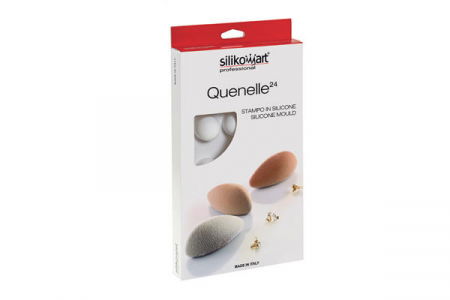 Forma Silicon Quenelle Mignon 6.3 x 2.9 x h 2.8 cm, 12 cavitati, Silikomart [3]