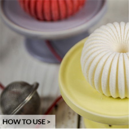 Forma Silicon Raggio Ø 6.7 x H 3.3 cm, 6 cavitati x 85 ml [5]