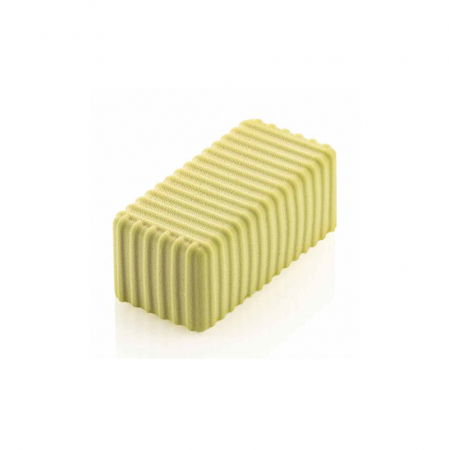 Forme 60x40cm Monoportii, Mignon - Forma Silicon Righe 10 x 4.8 x H 4 cm, 25 cavitati, 180 ml (SQ085)