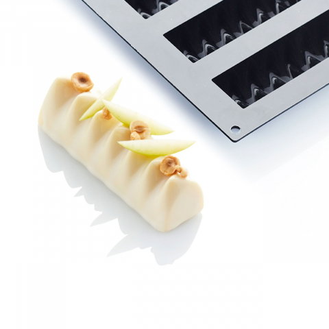 Forma Silicon Ritmo 12.8 x 3.6 x H 3.25 cm, 6 cavitati, 108 ml [0]