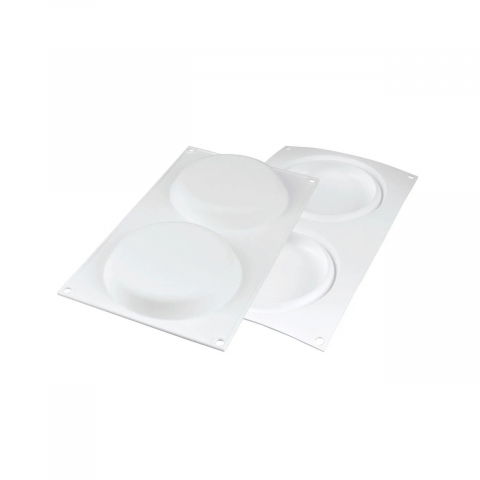 Forma Silicon Round Ø 12.2 x H 2 cm, 2 cavitati x 235 ml [2]