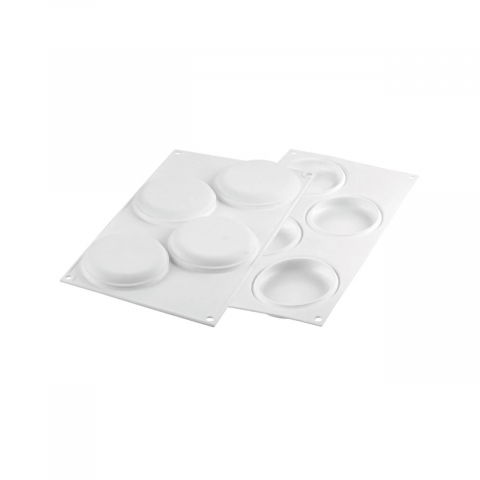 Forma Silicon Round Ø 8.5 x H 1.5 cm, 4 cavitati x 80 ml [2]
