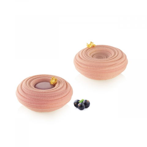 Forme de Silicon Cofetarie - Forma Silicon Sara 7.4 x 7.5 x H 3 cm, 6 cavitati x 100 ml