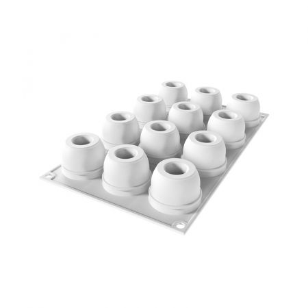 Forme Silicon Monoportii, Mignon - Forma Silicon Secret Ø 4.5 x H 3.6 cm, 12 cavitati, 40 ml