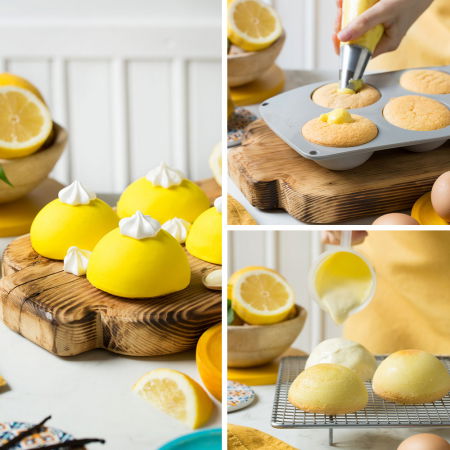 Forma Silicon Semisfera Ø 8 x H 4 cm, 5 cavitati [2]