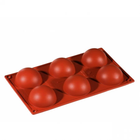 Forme de Silicon Cofetarie - Forma Silicon Semisfere Ø7xh3.5 cm, 6 cavitati