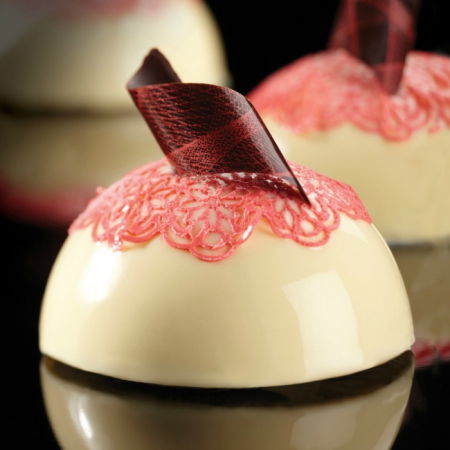 Forme 60x40cm Monoportii, Mignon - Forma Pavoflex 60x40 cm Semisfere Ø7xh4 cm, 24 cavitati, 120 ml