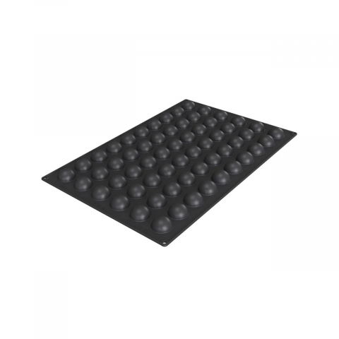 Forme 60x40cm Monoportii, Mignon - Forma Silicon Semisfere Mignon Ø 4.2 x H 2.2 cm, 60 cavitati, 20 ml (SQ075)