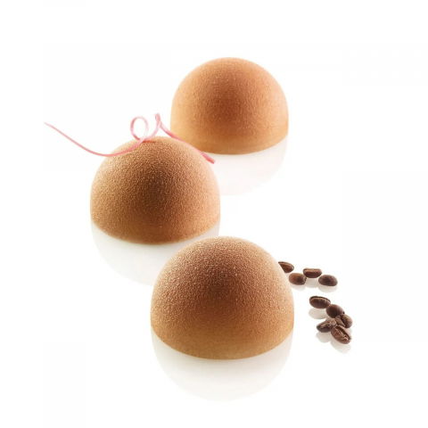 Forme 60x40cm Monoportii, Mignon - Forma Silicon Semisfere Monoportii Ø 7 x H 4.1 cm, 24 cavitati, 112 ml (SQ064)