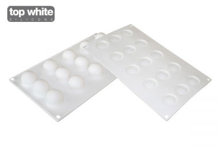 Forma Silicon Sfere Ø 3.2 x h 2.8 cm, 15 cavitati (TRUFFLES 20) [2]