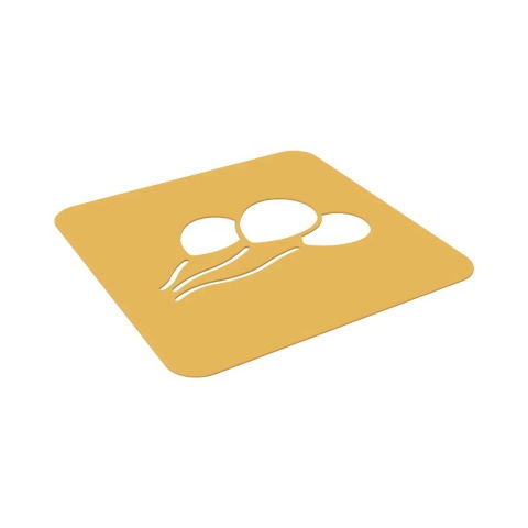 Forma Silicon Silikomart NaturaE Decor Balon 16 x 16 x H 0.1 cm, Set 2 buc [4]