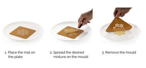 Forma Silicon Silikomart NaturaE Decor Inima Ø 10 x H 0.1 cm, Set 2 buc [2]