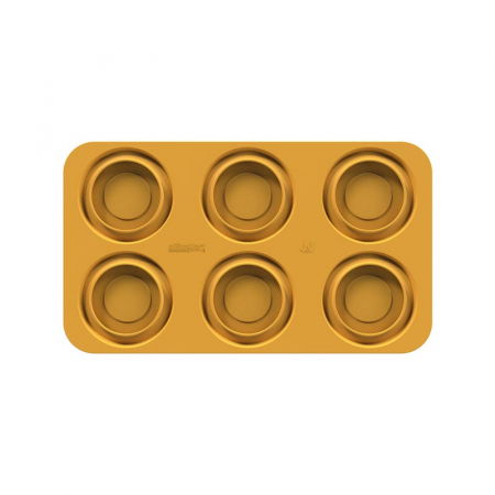 Forme de Silicon Cofetarie - Forma Silicon Silikomart NaturaE Farfurie Ø 11.5 x H 1.5 cm, 80 ml, 6 cavitati